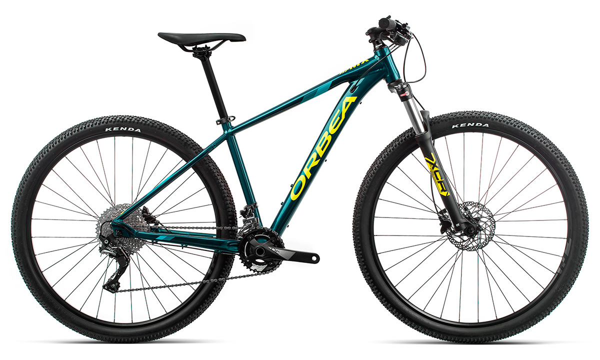 Фотографія Велосипед Orbea MX 29 20 (2020) 2020 Синьо-жовтий 